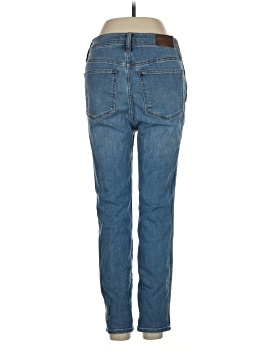 Madewell 10" High-Rise Skinny Crop Jeans in Welling Wash: Summerweight Edition (view 2)