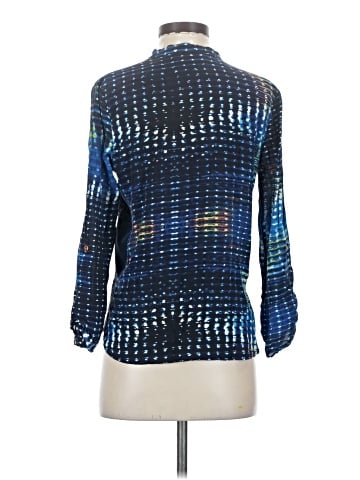 Nell 3/4 Sleeve Silk Top (view 2)
