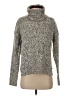 Madewell Tweed Gray Turtleneck Sweater Size S - photo 1