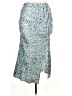 Cider 100% Polyester Print Teal Casual Skirt Size XL - photo 1