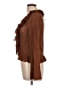 Bailey Rose Brown Long Sleeve Blouse Size L - photo 5