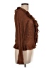 Bailey Rose Brown Long Sleeve Blouse Size L - photo 4