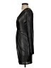 Aqua Metallic Black Cocktail Dress Size XS - photo 5