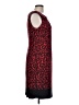 Marvin Richards Graphic Red Cocktail Dress Size 10 - photo 4