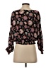 1.State 100% Rayon Black 3/4 Sleeve Blouse Size S - photo 2