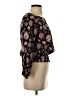 1.State 100% Rayon Black 3/4 Sleeve Blouse Size S - photo 4