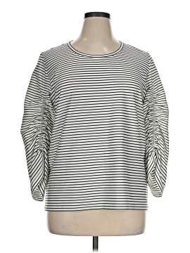 Donna Karan New York 3/4 Sleeve Top