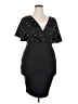 Shein Stars Black Cocktail Dress Size 2X - photo 1