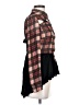 Millau Plaid Black Long Sleeve Blouse Size S - photo 4