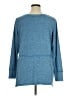 LOGO by Lori Goldstein Blue Pullover Sweater Size XL - photo 2