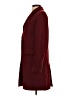 Zara Burgundy Wool Coat Size S - photo 5