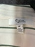 Assorted Brands 100% Polyester Stripes Ivory Long Sleeve Blouse Size S - photo 7