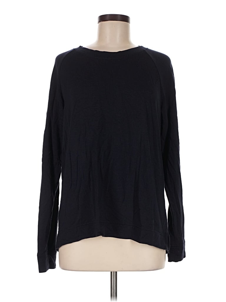 Pre-owned Lou & Grey Long Sleeve T-shirt In Black