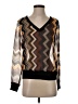 Missoni For Target 100% Polyester Brown Long Sleeve Blouse Size S - photo 1