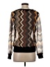 Missoni For Target 100% Polyester Brown Long Sleeve Blouse Size S - photo 2