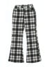 Forever 21 Plaid Black Casual Pants Size 9 - 10 - photo 1