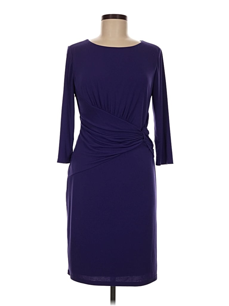 Pre-owned Coldwater Creek Cocktail Dress In Purple