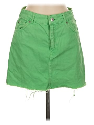 Topshop Denim Skirt (view 1)
