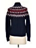 J.Crew Argyle Blue Turtleneck Sweater Size S - photo 2