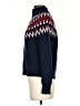 J.Crew Argyle Blue Turtleneck Sweater Size S - photo 5