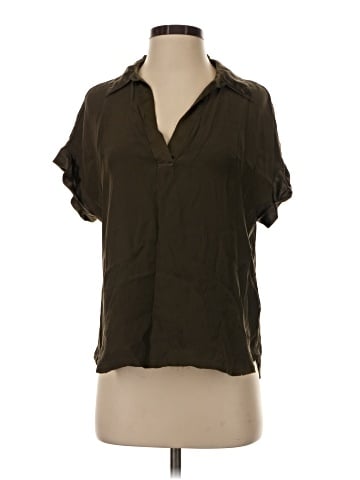 Go By Go Silk Short Sleeve Silk Top (view 1)
