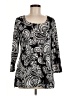 Slinky Brand Black 3/4 Sleeve Top Size M - photo 1