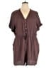 Torrid Solid Brown Romper Size 1X Plus (1) - photo 1
