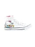 Converse White Sneakers Size 8 1/2 - photo 1