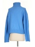 H&M Solid Blue Turtleneck Sweater Size S - photo 2