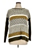 Skye's The Limit Print Green Pullover Sweater Size XL - photo 1