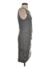 Leith Solid Gray Casual Dress Size S - photo 4