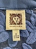 Anne Klein 100% Nylon Blue Jacket Size 8 - photo 7