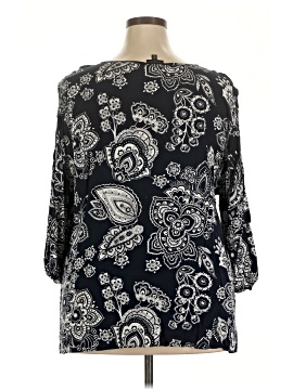 Talbots 3/4 Sleeve Blouse (view 2)