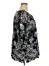Talbots 100% Rayon Black 3/4 Sleeve Blouse Size 3X - photo 4