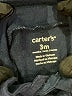 Carter's 100% Cotton Blue Short Sleeve Top 0-3 MO / 3 MO - photo 3