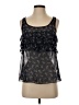 Julie's Closet 100% Polyester Black Sleeveless Blouse Size S - photo 1