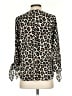 MICHAEL Michael Kors Animal Print Brown 3/4 Sleeve Blouse Size S - photo 2