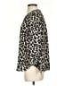 MICHAEL Michael Kors Animal Print Brown 3/4 Sleeve Blouse Size S - photo 5