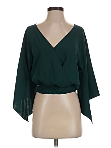 Amanda Uprichard 3/4 Sleeve Blouse (view 1)