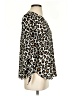 MICHAEL Michael Kors Animal Print Brown 3/4 Sleeve Blouse Size S - photo 4