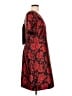 Talbots 100% Polyester Paisley Red Cocktail Dress Size 12 - photo 4
