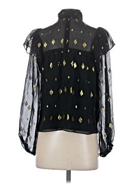 A.L.C. 3/4 Sleeve Silk Top (view 2)