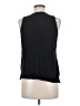 Double Zero 100% Cotton Black Sleeveless Blouse Size M - photo 2