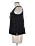 Double Zero 100% Cotton Black Sleeveless Blouse Size M - photo 5