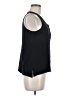 Double Zero 100% Cotton Black Sleeveless Blouse Size M - photo 4
