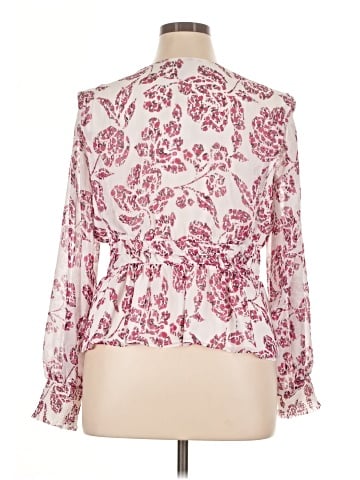 White House Black Market 3/4 Sleeve Blouse (view 2)
