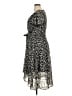 DKNY 100% Polyester Black Casual Dress Size 14 - photo 5
