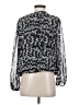 Vince Camuto 100% Polyester Silver Long Sleeve Blouse Size S - photo 2