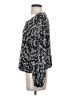 Vince Camuto 100% Polyester Silver Long Sleeve Blouse Size S - photo 5