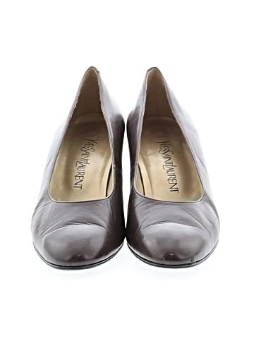 Yves Saint Laurent Vintage Leather Pumps (view 2)